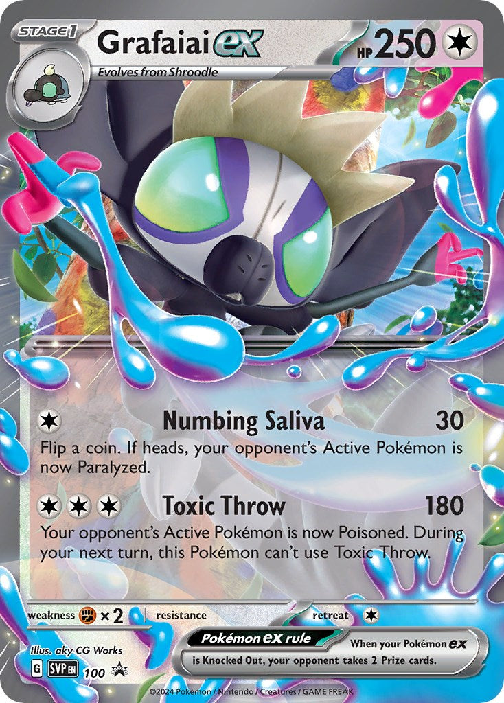 Grafaiai ex (100) [Scarlet & Violet: Black Star Promos] | Gear Gaming Fayetteville