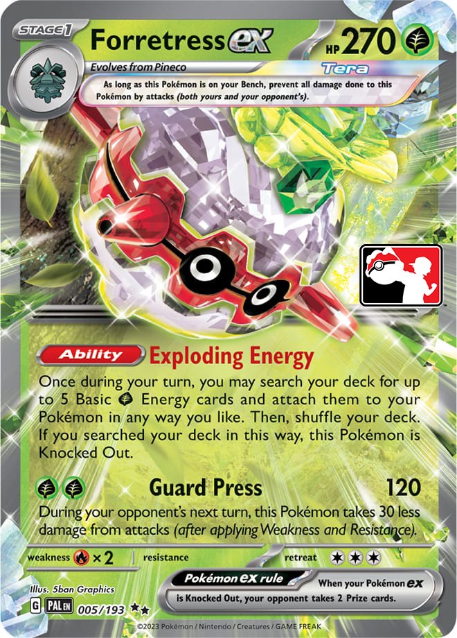 Forretress ex (005/193) [Prize Pack Series Four] | Gear Gaming Fayetteville
