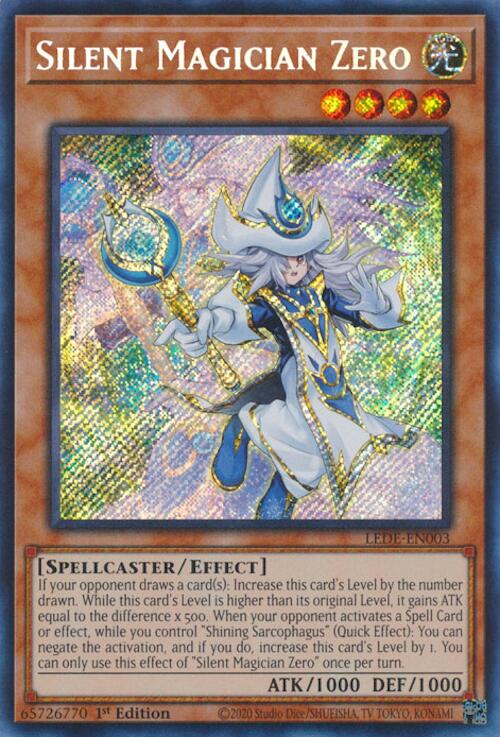 Silent Magician Zero [LEDE-EN003] Secret Rare | Gear Gaming Fayetteville