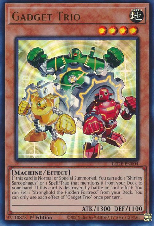 Gadget Trio [LEDE-EN004] Ultra Rare | Gear Gaming Fayetteville