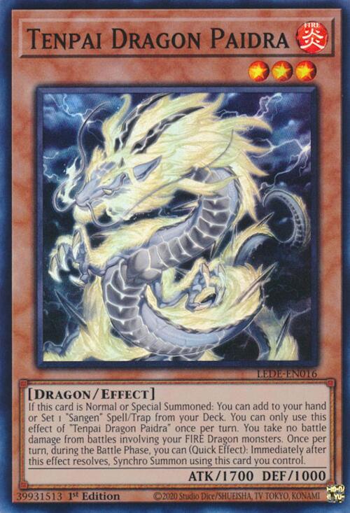 Tenpai Dragon Paidra [LEDE-EN016] Super Rare | Gear Gaming Fayetteville