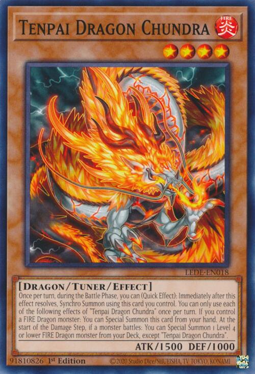 Tenpai Dragon Chundra [LEDE-EN018] Common | Gear Gaming Fayetteville