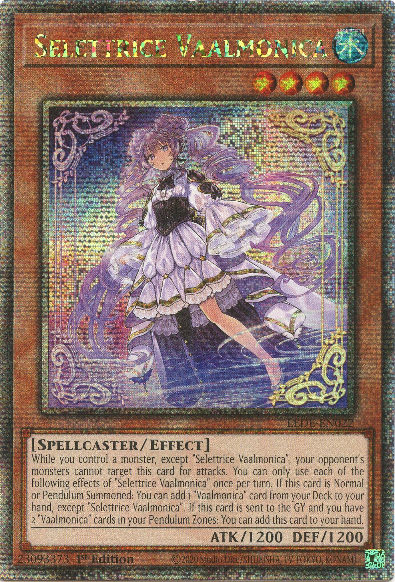 Selettrice Vaalmonica (Quarter Century Secret Rare) [LEDE-EN022] Quarter Century Secret Rare | Gear Gaming Fayetteville