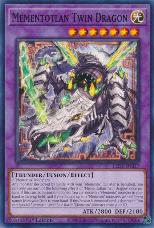 Mementotlan Twin Dragon [LEDE-EN037] Common | Gear Gaming Fayetteville