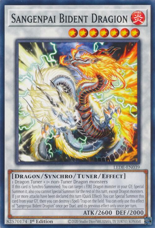 Sangenpai Bident Dragion [LEDE-EN039] Common | Gear Gaming Fayetteville