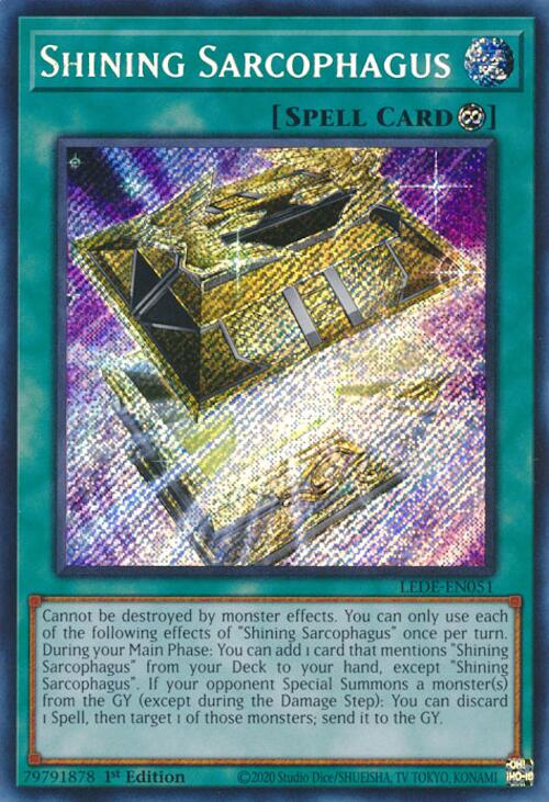 Shining Sarcophagus [LEDE-EN051] Secret Rare | Gear Gaming Fayetteville