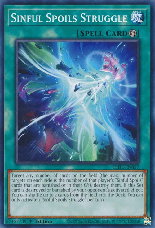 Sinful Spoils Struggle [LEDE-EN057] Common | Gear Gaming Fayetteville