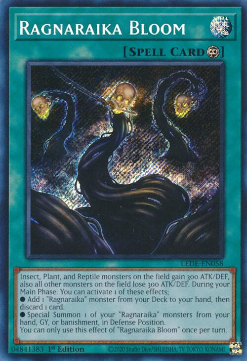 Ragnaraika Bloom [LEDE-EN058] Secret Rare | Gear Gaming Fayetteville