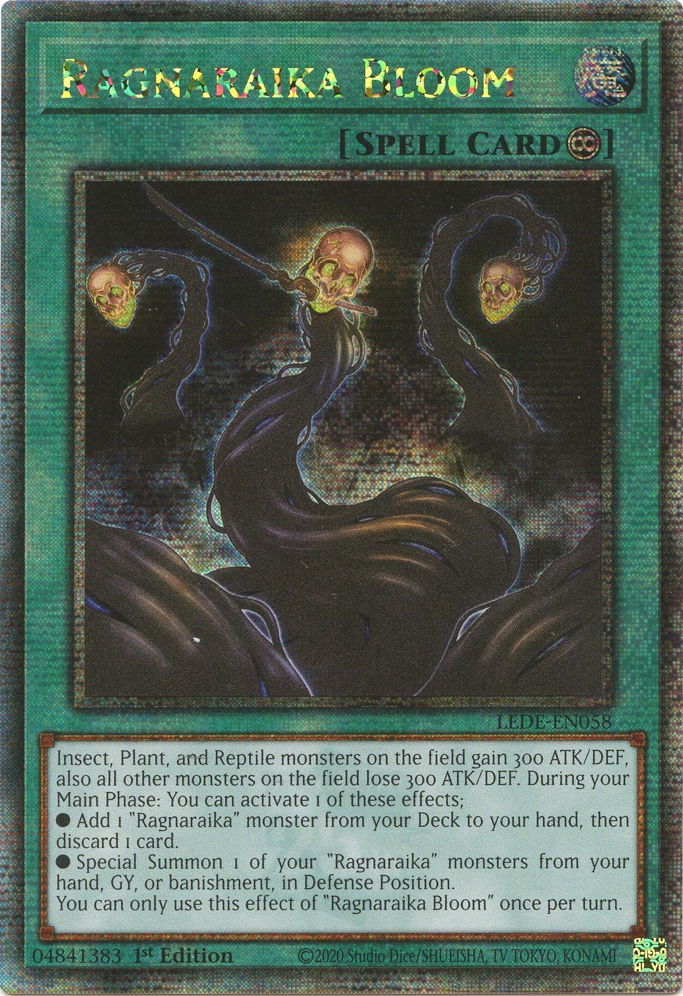 Ragnaraika Bloom (Quarter Century Secret Rare) [LEDE-EN058] Quarter Century Secret Rare | Gear Gaming Fayetteville