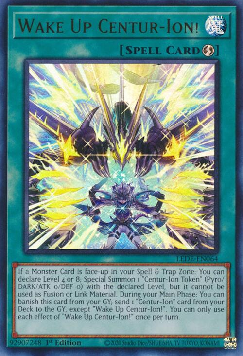 Wake Up Centur-Ion! [LEDE-EN064] Ultra Rare | Gear Gaming Fayetteville