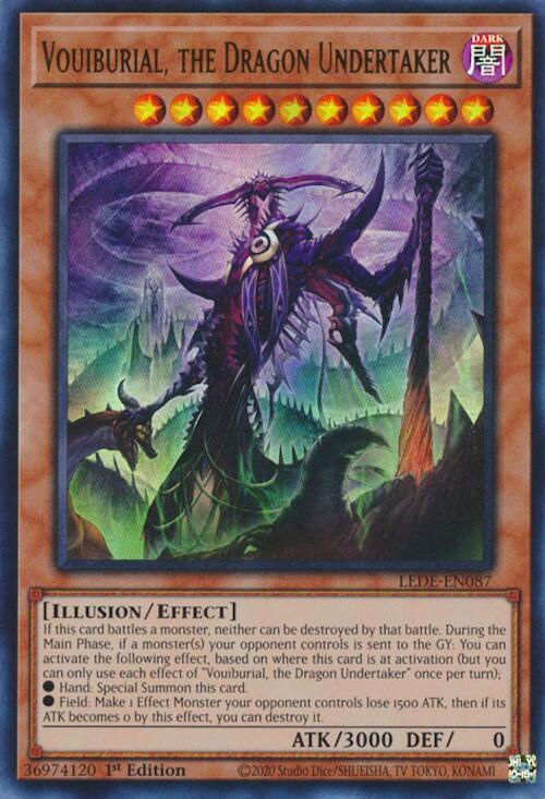 Vouiburial, the Dragon Undertaker [LEDE-EN087] Ultra Rare | Gear Gaming Fayetteville