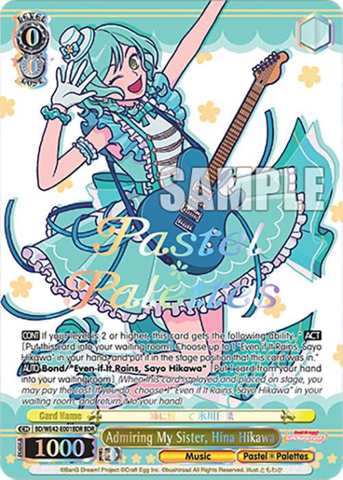 Admiring My Sister, Hina Hikawa (BDR) - [BanG Dream! Girls Band Party! Countdown Collection Premium Booster] | Gear Gaming Fayetteville