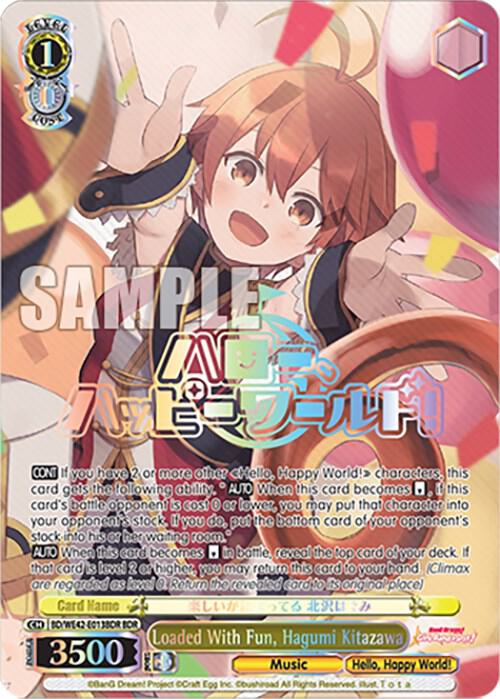 Loaded With Fun, Hagumi Kitazawa (BDR) - [BanG Dream! Girls Band Party! Countdown Collection Premium Booster] | Gear Gaming Fayetteville