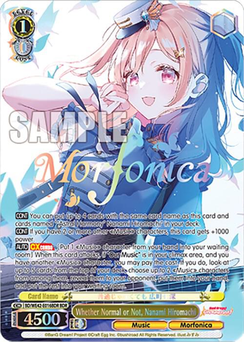 Whether Normal or Not, Nanami Hiromachi (BDR) - [BanG Dream! Girls Band Party! Countdown Collection Premium Booster] | Gear Gaming Fayetteville