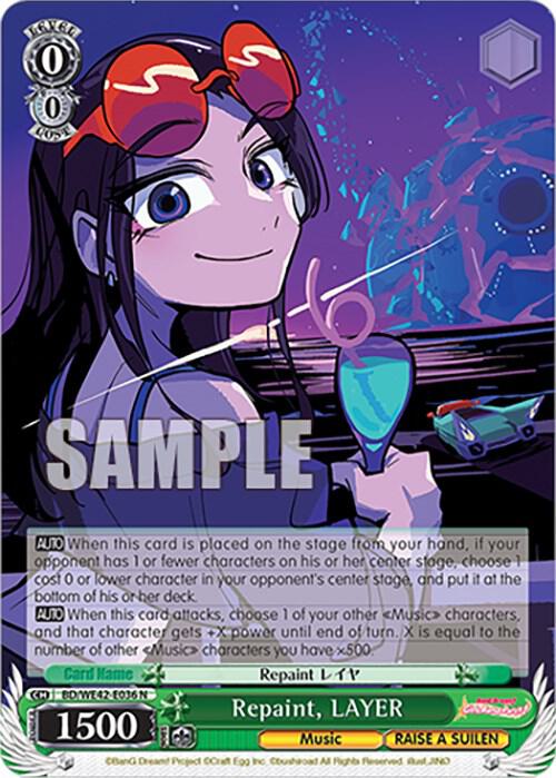 Repaint, LAYER - [BanG Dream! Girls Band Party! Countdown Collection Premium Booster] | Gear Gaming Fayetteville