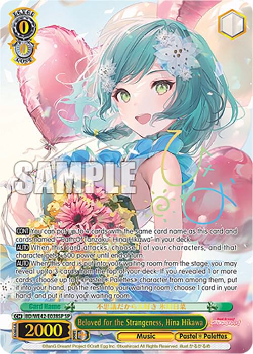 Beloved for the Strangeness, Hina Hikawa (SP) - [BanG Dream! Girls Band Party! Countdown Collection Premium Booster] | Gear Gaming Fayetteville
