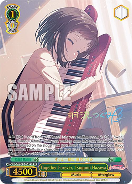 Together Forever, Tsugumi Hazawa (SP) - [BanG Dream! Girls Band Party! Countdown Collection Premium Booster] | Gear Gaming Fayetteville