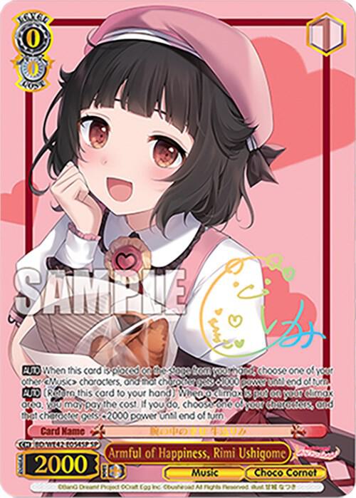 Armful of Happiness, Rimi Ushigome (SP) - [BanG Dream! Girls Band Party! Countdown Collection Premium Booster] | Gear Gaming Fayetteville