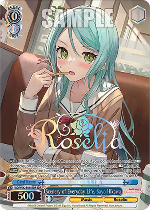 Scenery of Everyday Life, Sayo Hikawa (BDR) - [BanG Dream! Girls Band Party! Countdown Collection Premium Booster] | Gear Gaming Fayetteville