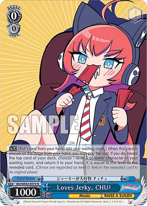 Loves Jerky, CHU - [BanG Dream! Girls Band Party! Countdown Collection Premium Booster] | Gear Gaming Fayetteville