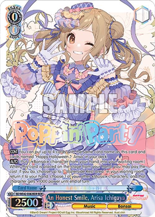 An Honest Smile, Arisa Ichigaya (BDR) - [BanG Dream! Girls Band Party! Countdown Collection Premium Booster] | Gear Gaming Fayetteville