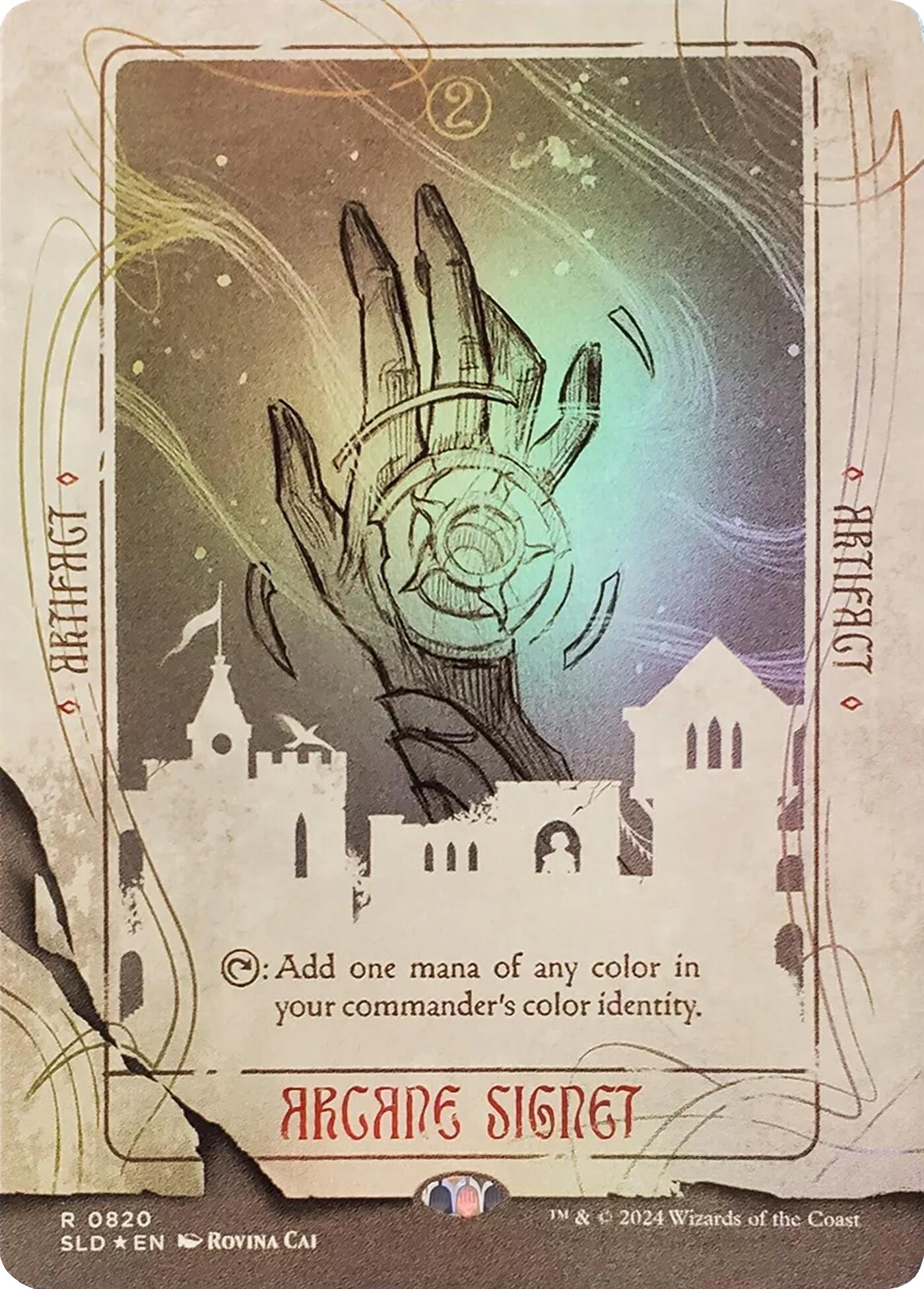 Arcane Signet (0820) (Rainbow Foil) [Secret Lair Drop Series] | Gear Gaming Fayetteville
