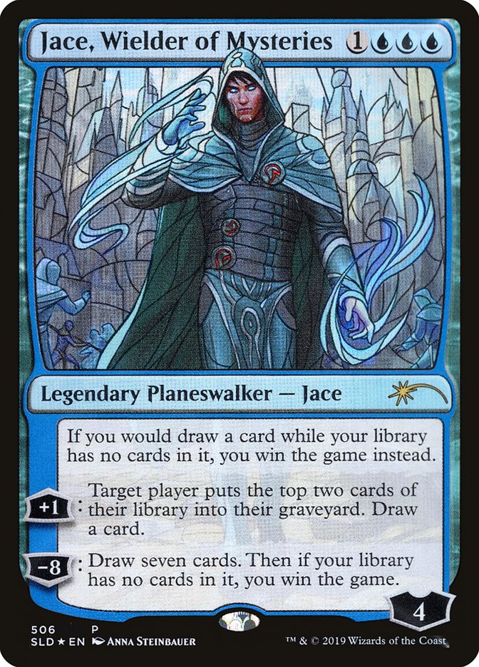 Jace, Wielder of Mysteries (Stained Glass) [Secret Lair Drop Promos] | Gear Gaming Fayetteville