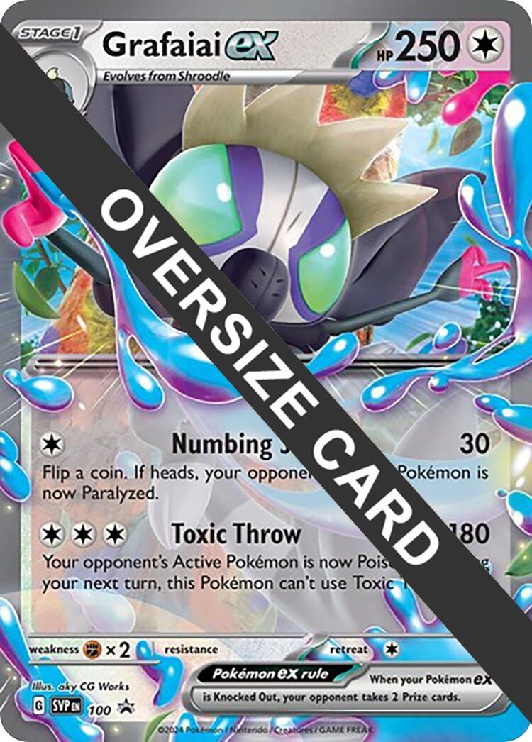 Grafaiai ex (100) (Jumbo Card) [Scarlet & Violet: Black Star Promos] | Gear Gaming Fayetteville