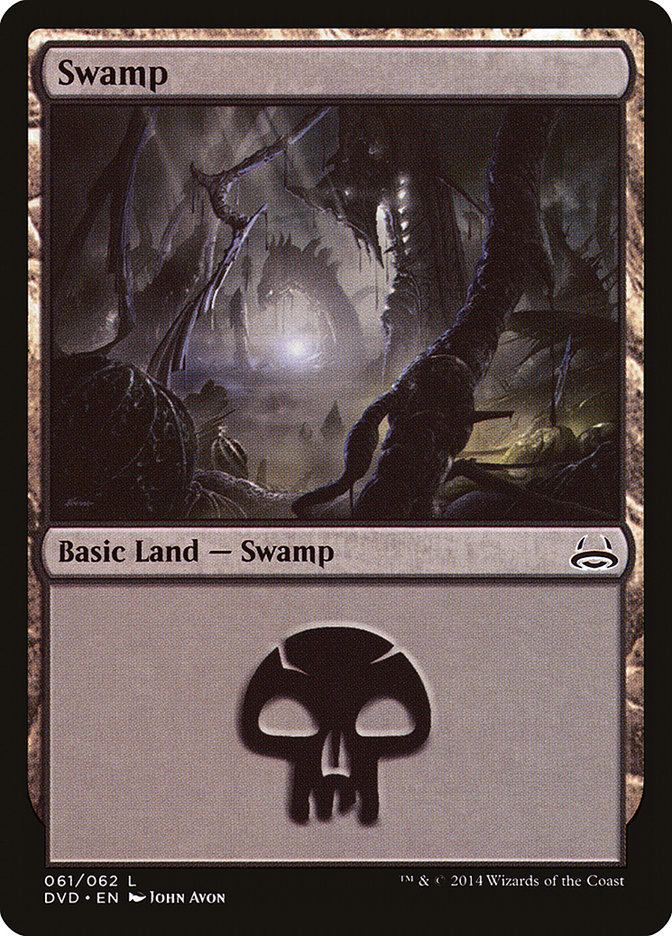 Swamp (61) (Divine vs. Demonic) [Duel Decks Anthology] | Gear Gaming Fayetteville