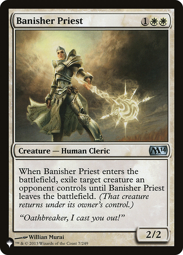 Banisher Priest [The List Reprints] | Gear Gaming Fayetteville