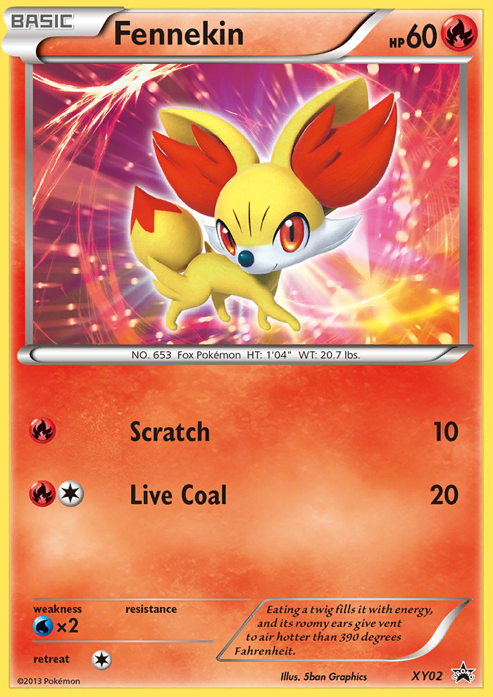 Fennekin (XY02) [XY: Black Star Promos] | Gear Gaming Fayetteville