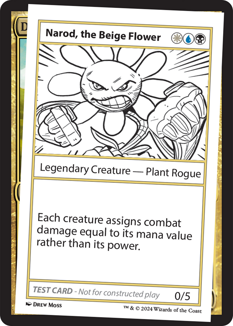 Narod, the Beige Flower [Mystery Booster 2 Playtest Cards] | Gear Gaming Fayetteville