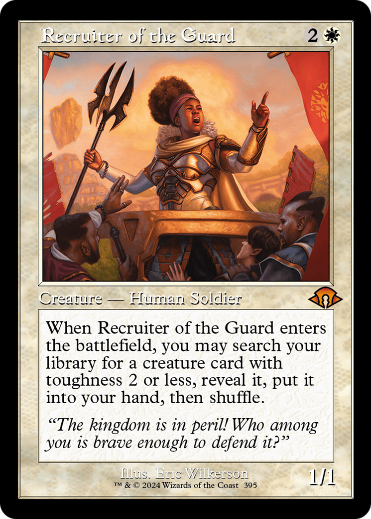 Recruiter of the Guard (Retro) [Modern Horizons 3] | Gear Gaming Fayetteville