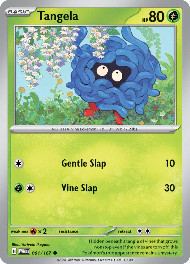 Tangela (001/167) [Scarlet & Violet: Twilight Masquerade] | Gear Gaming Fayetteville