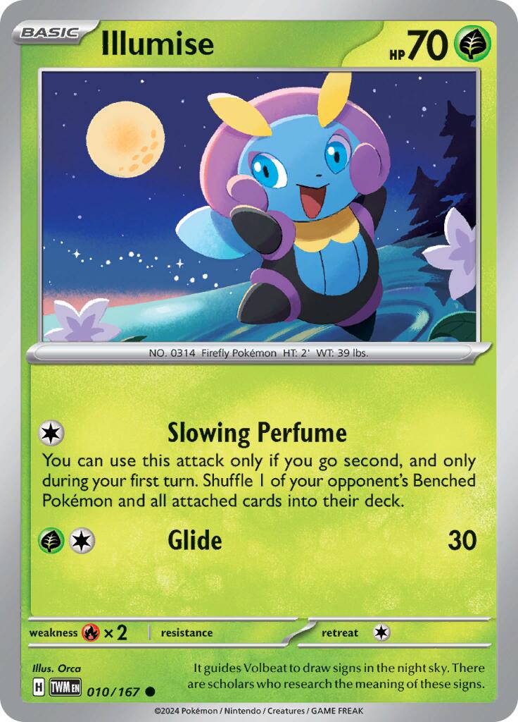 Illumise (010/167) [Scarlet & Violet: Twilight Masquerade] | Gear Gaming Fayetteville