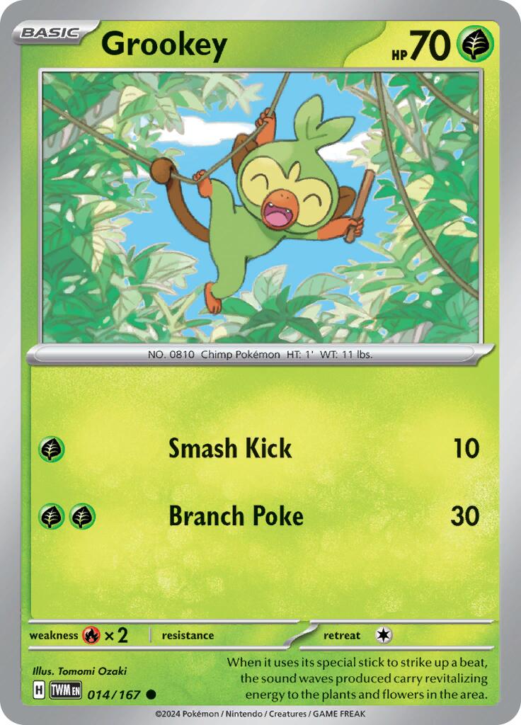 Grookey (014/167) [Scarlet & Violet: Twilight Masquerade] | Gear Gaming Fayetteville