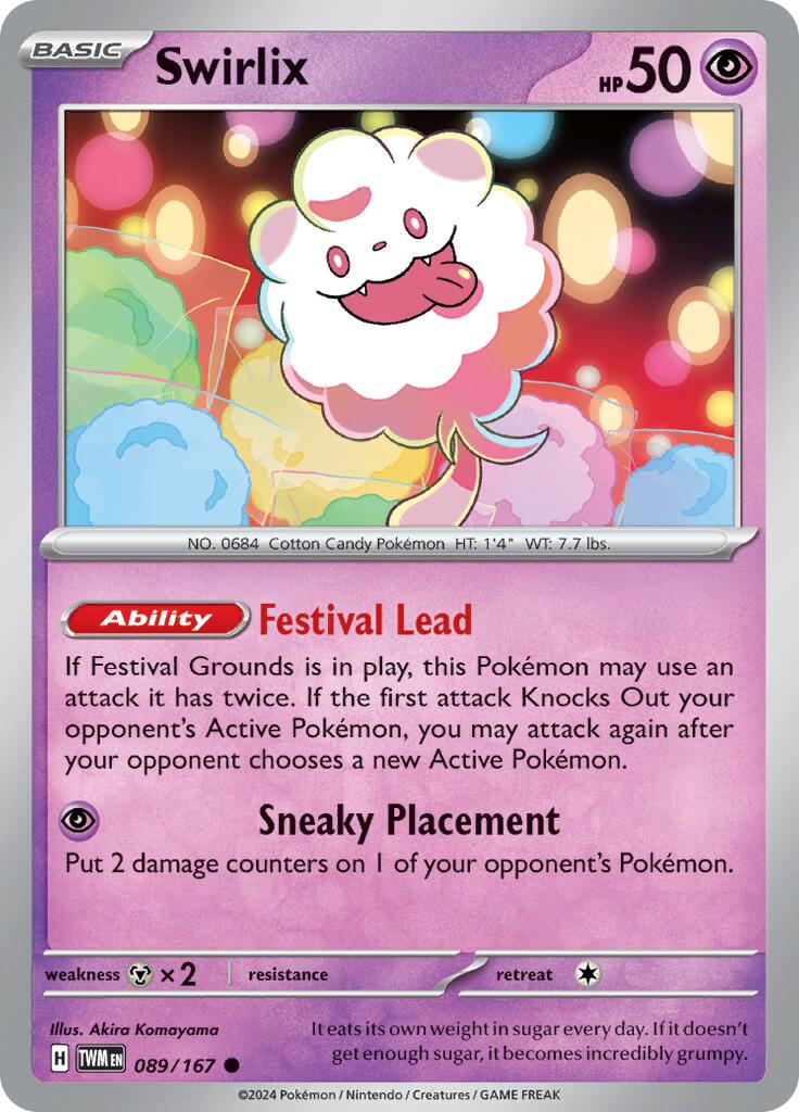 Swirlix (089/167) [Scarlet & Violet: Twilight Masquerade] | Gear Gaming Fayetteville