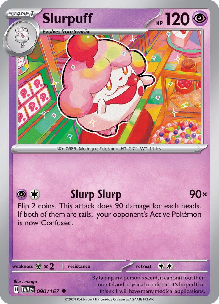 Slurpuff (090/167) [Scarlet & Violet: Twilight Masquerade] | Gear Gaming Fayetteville