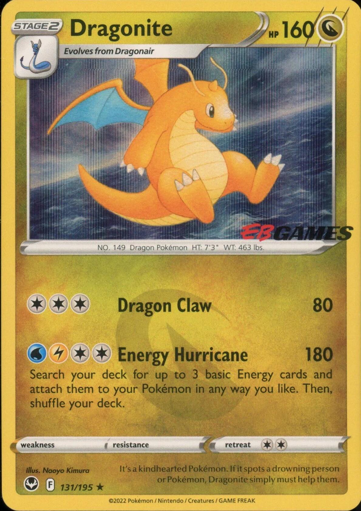 Dragonite (131/195) (EB Games Exclusive) [Miscellaneous Cards] | Gear Gaming Fayetteville