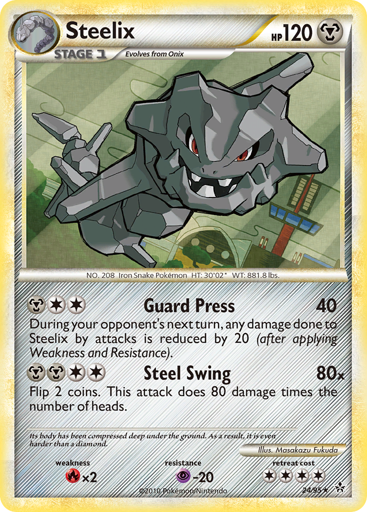 Steelix (24/95) [HeartGold & SoulSilver: Unleashed] | Gear Gaming Fayetteville