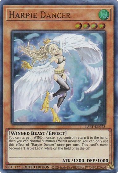 Harpie Dancer [LART-EN023] Ultra Rare | Gear Gaming Fayetteville