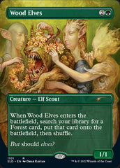 Wood Elves (Borderless) [Secret Lair Drop Series] | Gear Gaming Fayetteville