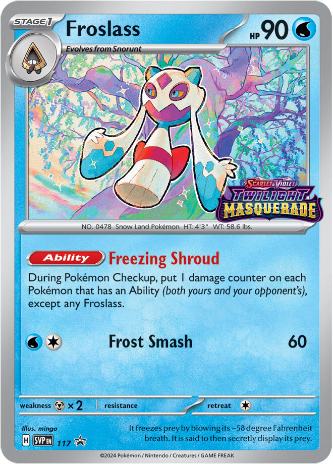 Froslass (117) [Scarlet & Violet: Black Star Promos] | Gear Gaming Fayetteville