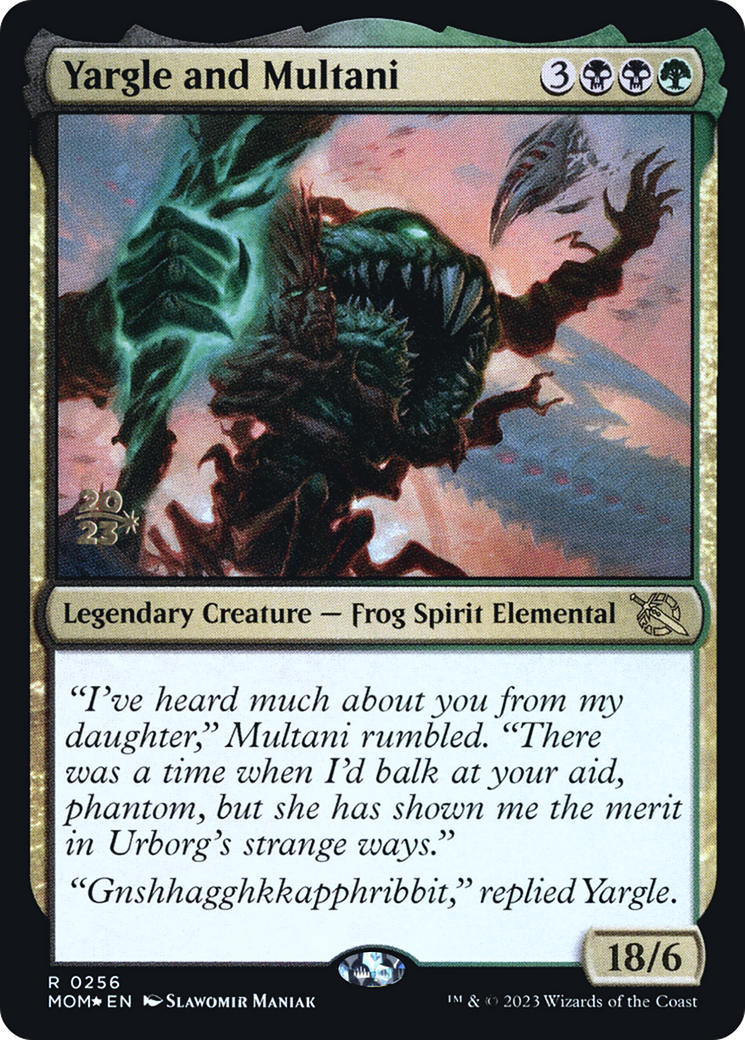 Yargle and Multani [March of the Machine Prerelease Promos] | Gear Gaming Fayetteville