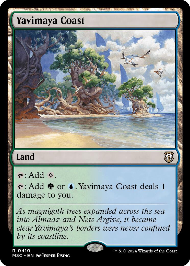 Yavimaya Coast [Modern Horizons 3 Commander] | Gear Gaming Fayetteville