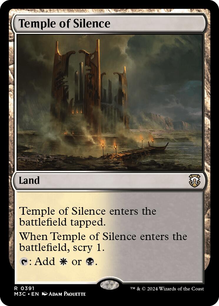 Temple of Silence [Modern Horizons 3 Commander] | Gear Gaming Fayetteville