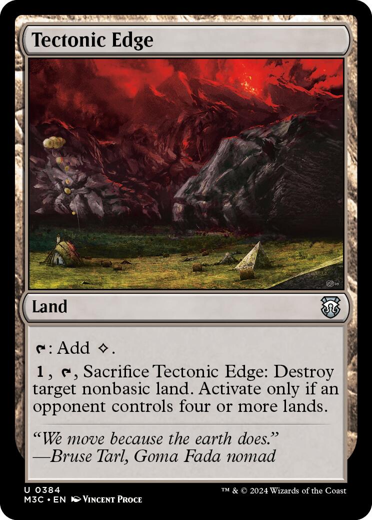 Tectonic Edge [Modern Horizons 3 Commander] | Gear Gaming Fayetteville