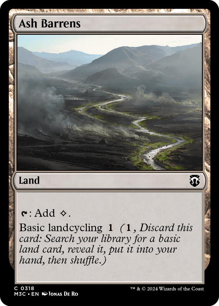 Ash Barrens [Modern Horizons 3 Commander] | Gear Gaming Fayetteville