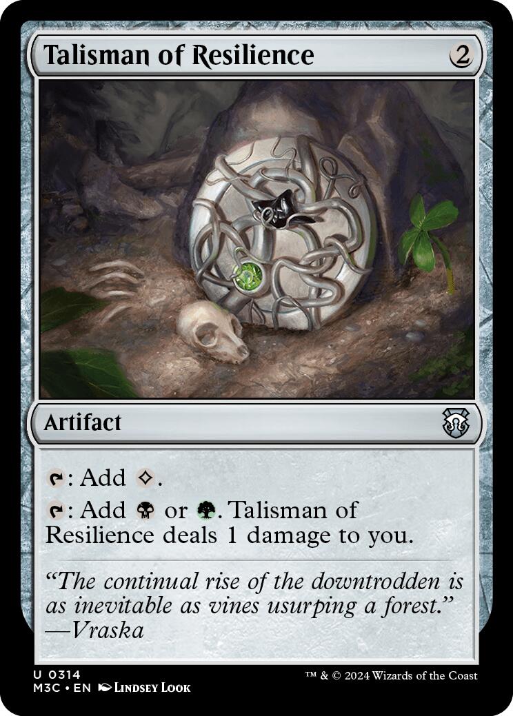 Talisman of Resilience [Modern Horizons 3 Commander] | Gear Gaming Fayetteville