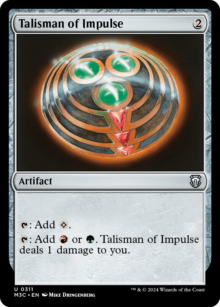 Talisman of Impulse [Modern Horizons 3 Commander] | Gear Gaming Fayetteville